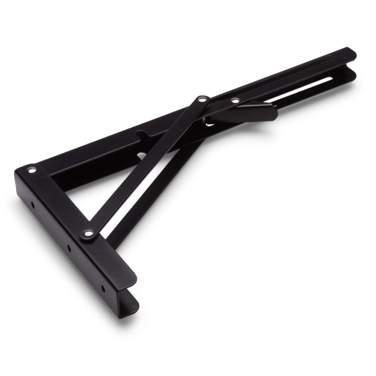 DX Plankdrager Luxe Automatische Vouwdrager Middelzwaar 400x195mm Zwart ES 5144B - Afbeelding 1