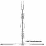 HABO 972SP Stolpdeurbeslag