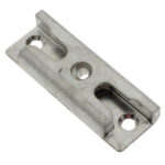 MACO I.S. Sluitplaat Hout Vlak 68x23x9mm SP24 Multitrend Zilverlook 364952