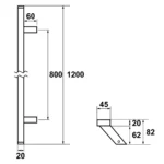 AXA-Deurgreep-Amsterdam-1200mm-schuin