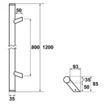 AXA-Deurgreep-Montreal-1200mm-schuin