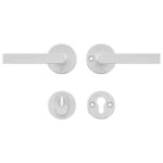 AXA veiligheidsbeslag Plus rozet kerntrek kr/kr Alu SKG***